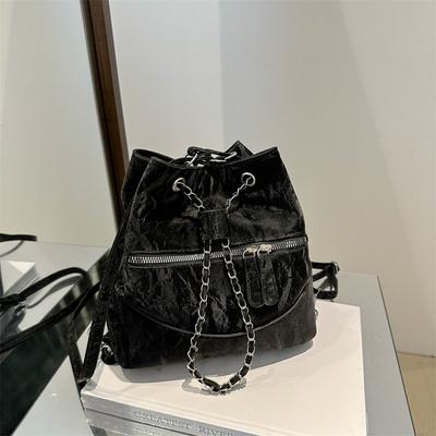 High-value Foreign-style Niche Women's Backpack 2025 New Versatile Backpack Tote Bag Multi-purpose Shoulder Bucket Bag