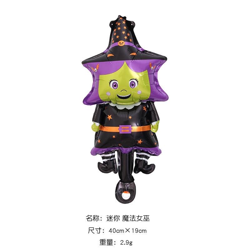 25Pcs Mini Halloween Pumpkin Ghost Foil Balloons Bat Skull Pumpkin Air Globos Kids Horror Halloween Night Party Decorations Other&AS SHOWN