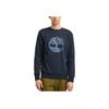 Timberland Outdoor Casual Fleece Lined Sweatshirt Men tops Deep-Sapphire-Blue A43Y5433