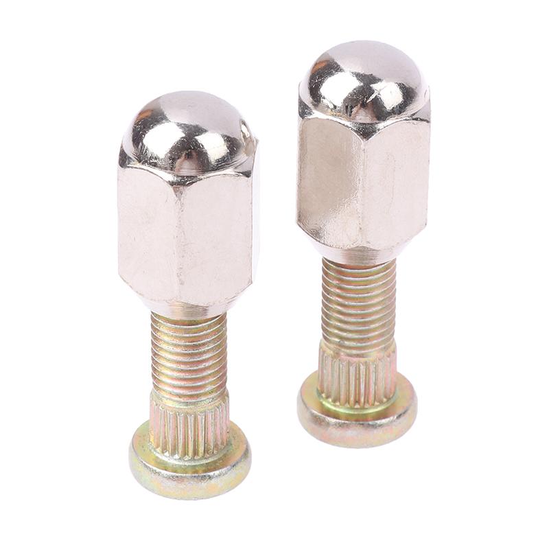 2 Set M10X1.25 Hex Nuts 10.9 Steel Spline Screw Kit For Atv Go Kart Utv Buggy Quad Dirt Bike Vehicle Moto Wheel Hub Accessories