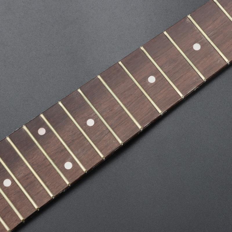 17 Frets 23 Inches Ukulele Rosewood Fretboard Fingerboard Ukulele DIY Accessory Parts for Stringed Ukulele Instruments