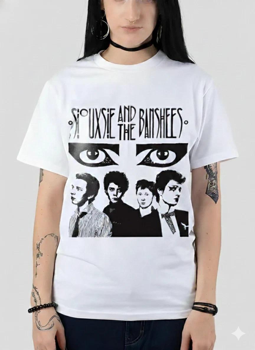 Unisex Adult Casual Music Siouxsie And The Banshees Gothic Rock Ban... S