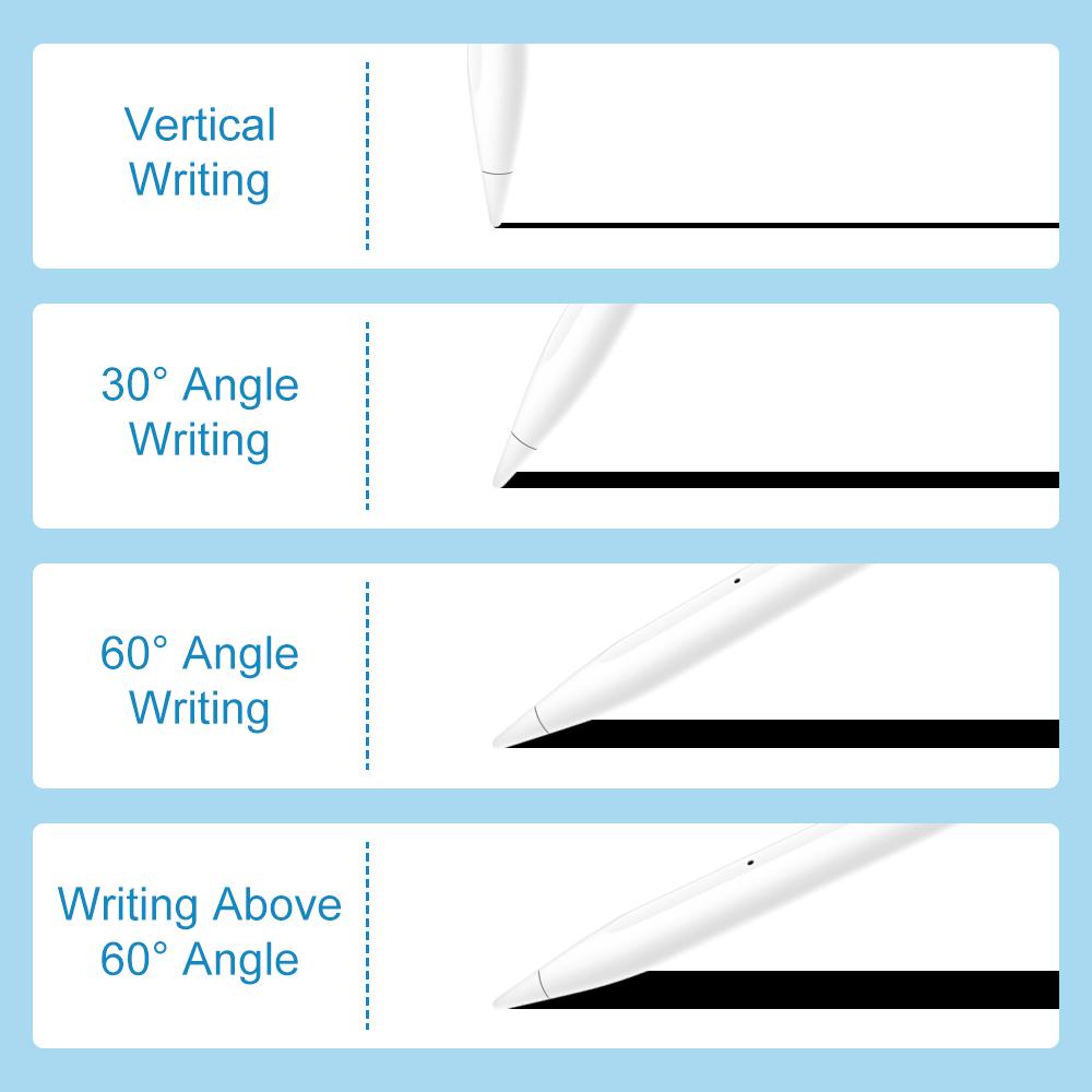 Hot Sale Silky Smooth Experience Aluminum Active Magnetic Stylus Smart Pen Pencil for Apple Ipad Touch Screen