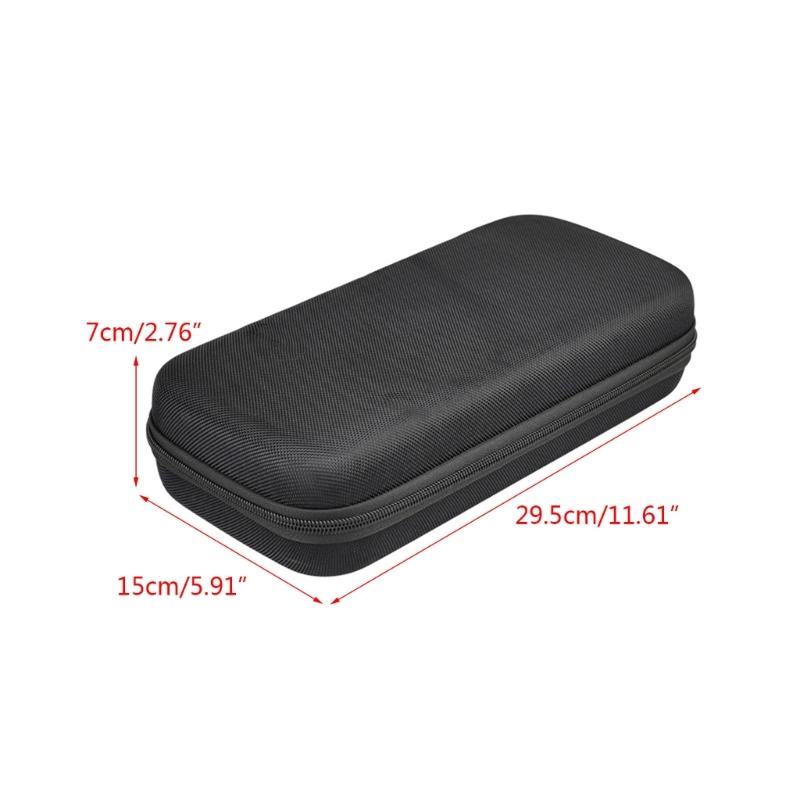 Carrying Case, EVA Zipper Hard Case Cover Microphone Storage Box Mesh Pocket Wear-resistant Protector Mic Accessories