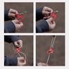 5pcs 3 Hole Camping Tent Cord Buckle Adjustable Tent Cord Buckle Cord Rope Buckle  Camping Tents