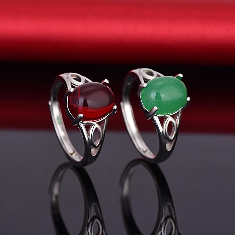 Lindon Classic Copper Alloy Zirkonový prsten Dámské šperky Svatební slib Party dárek