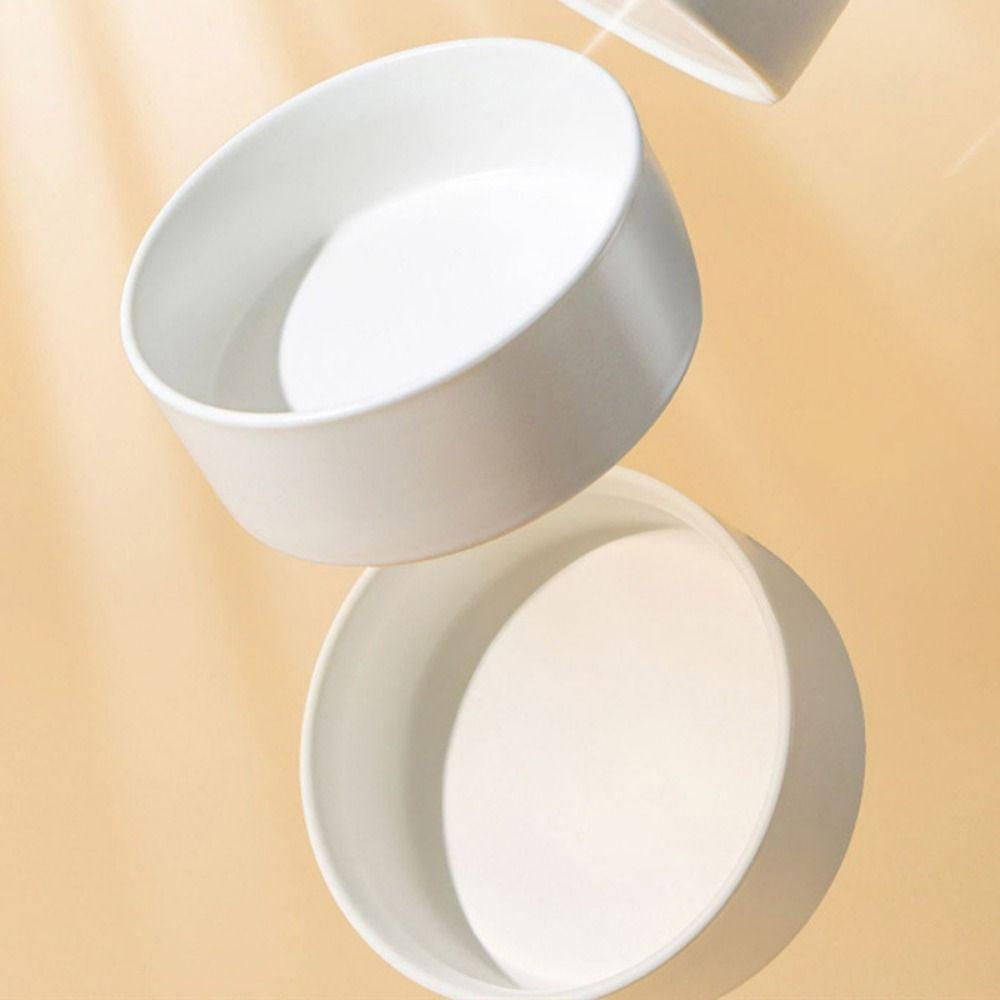 Anti-slip Cat Food Bowl Anti Rollover Dog Water Feeder Imitation Ceramics Cat Bowl  For Dogs Cats