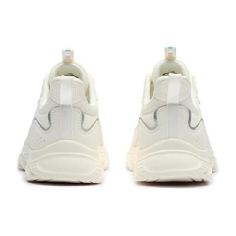 Anta Durable Breathable Low-Top Running Shoes Women's White Sneakers 922235527-1
