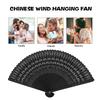 LIOOBO Folding Durable Kyoto Folding Short Fabric Perfect for Japanese Kabuki Gift Fan, Bamboo, Women's, Stylish, Style, Fan, Fan, Kimono,