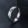 1Pc Simple, Elegant, Fashionable and Versatile Titanium Steel Ring, A Design Ring Suitable for Men and Women