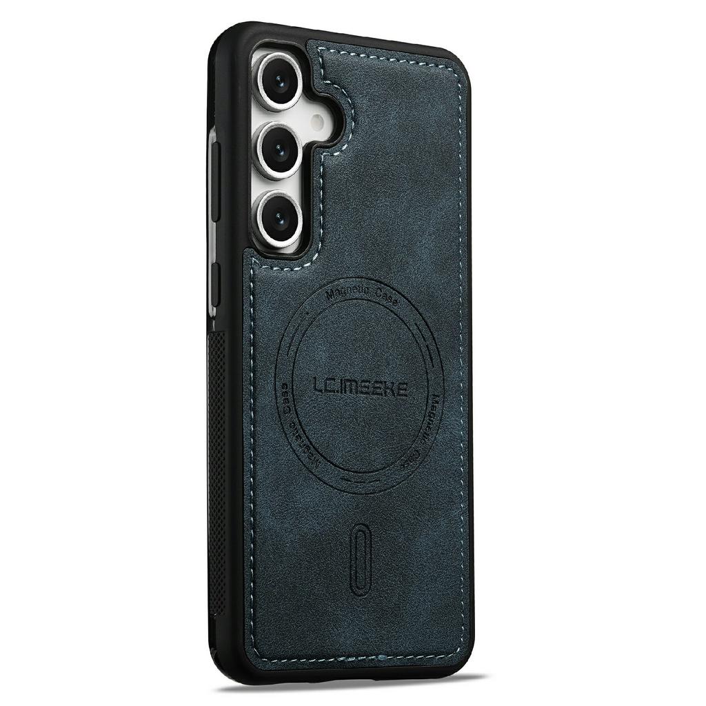 LC.IMEEKE L6 For Samsung Galaxy A37 5G Magnetic Case PU Leather Coated PC TPU Phone Cover