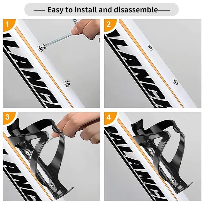 Bike Water Bottle Cup Holder Lightweight and Strong Bicycle Drinking Bottle Cage Bracket for Road Mountain Bikes Accessories