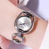 Fashion Ladies Quartz Watch With Alloy Bracelet And Rhinestone Decor For Casual Wear