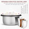 Automatic Electric Non-Stick Rice Cooker Food Steamer Cooking Warmer1.5/2/3L 50Hz Mechanical Switch Button 220V