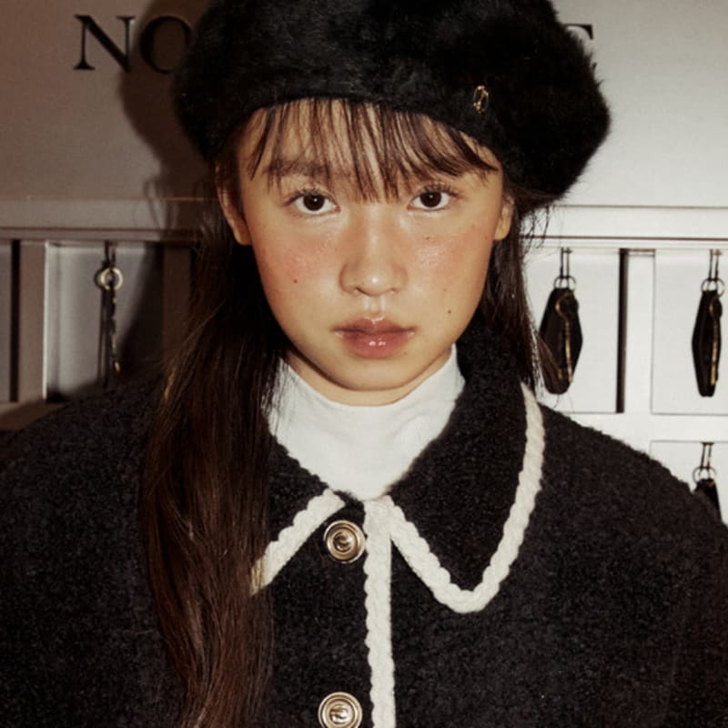 Lucirzu Lucirzu Angora Beret (black)