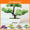 High-quality Realistic Artificial Bonsai Pine Tree Pot Plant For Elegant Home Decor