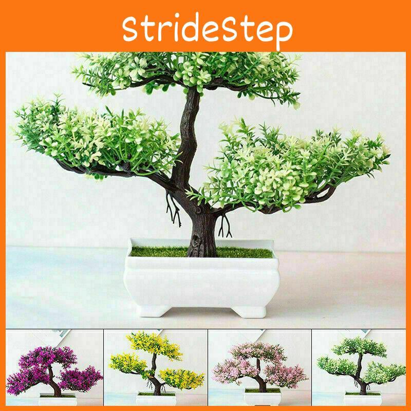 High-quality Realistic Artificial Bonsai Pine Tree Pot Plant For Elegant Home Decor