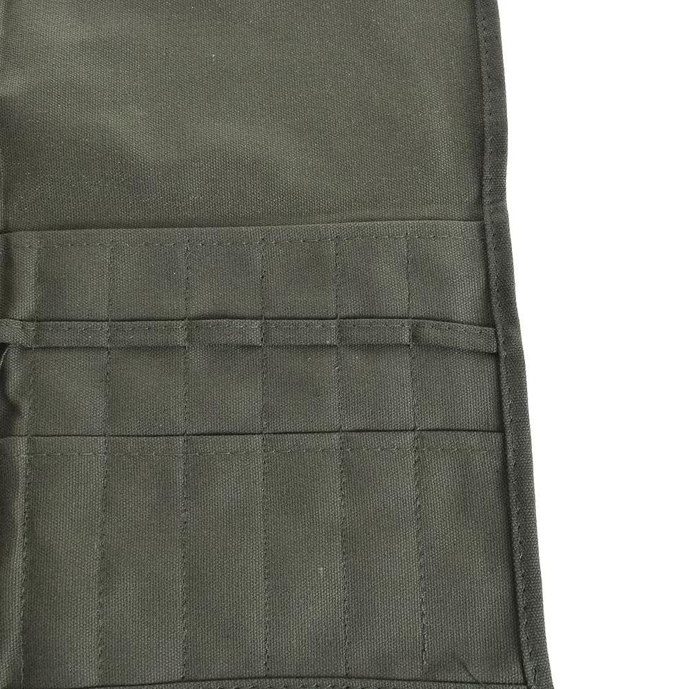 Portable Painting Brushes Storage Bag 22 Slots Roll Up Pen Bag  Desk Accessories