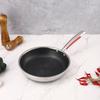 ZISIZ Stainless Steel Non-stick Frying Pan