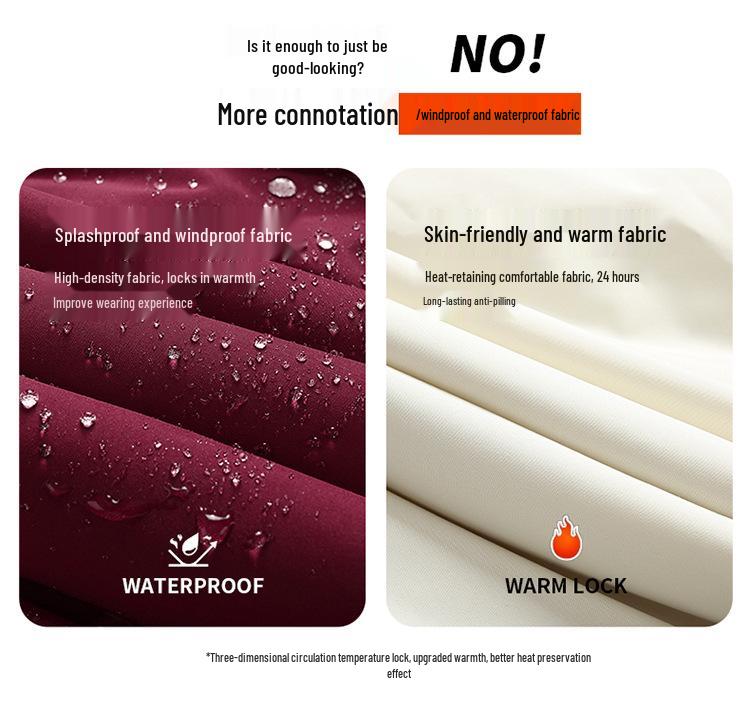 Double-Sided Men's Winter Cotton Padded Jacket - Warm, Loose Fit, Trendy Youth Style for Autumn and Winter