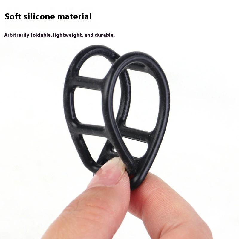 10Pcs/Set Bike Silicone Mount Bands Bicycle Light Straps For Headlight Taillight Fixing Universal Bike Accessories