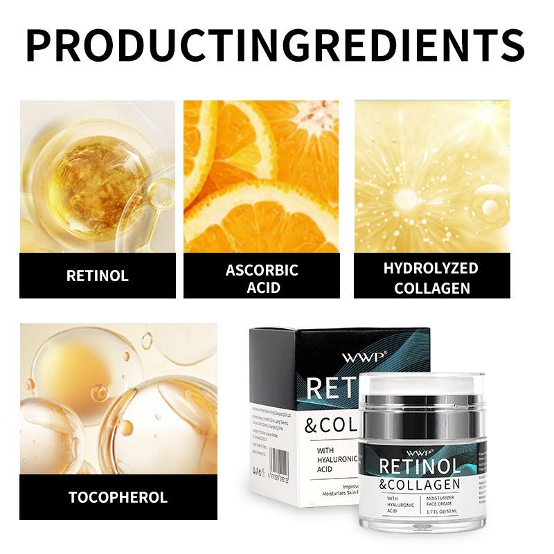 Retinol Cream Moisturizing Lifting Firming Face Collagen Moisturizing Cream Lotion
