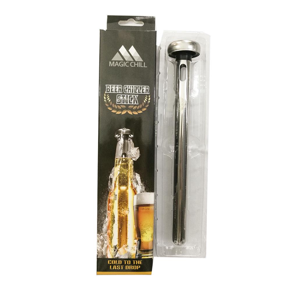 Stainless Steel Quick Freeze Beer and Wine Cooling Stick, Single Pack
