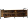 TV Stand 140 X 39.5 X 50 Cm Smoked Oak Engineered Wood