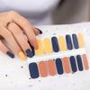 Nail Polish Film Full-on Nail Art Sticker Printed Gold-plated Nail Sticker Waterproof Nail Art Sticker