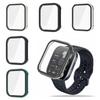 Stoßfeste Hart-PC-Hülle mit Folie Vollständige Abdeckung Schutzhülle für Amazfit Bip 6 Smartwatch