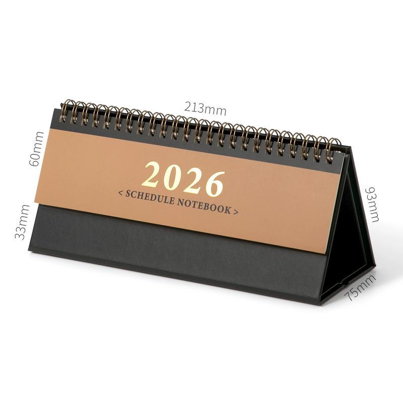 

2026 Mini Desk Calendar - INS Style Planner with Monthly Tear-off Pages & Checklist