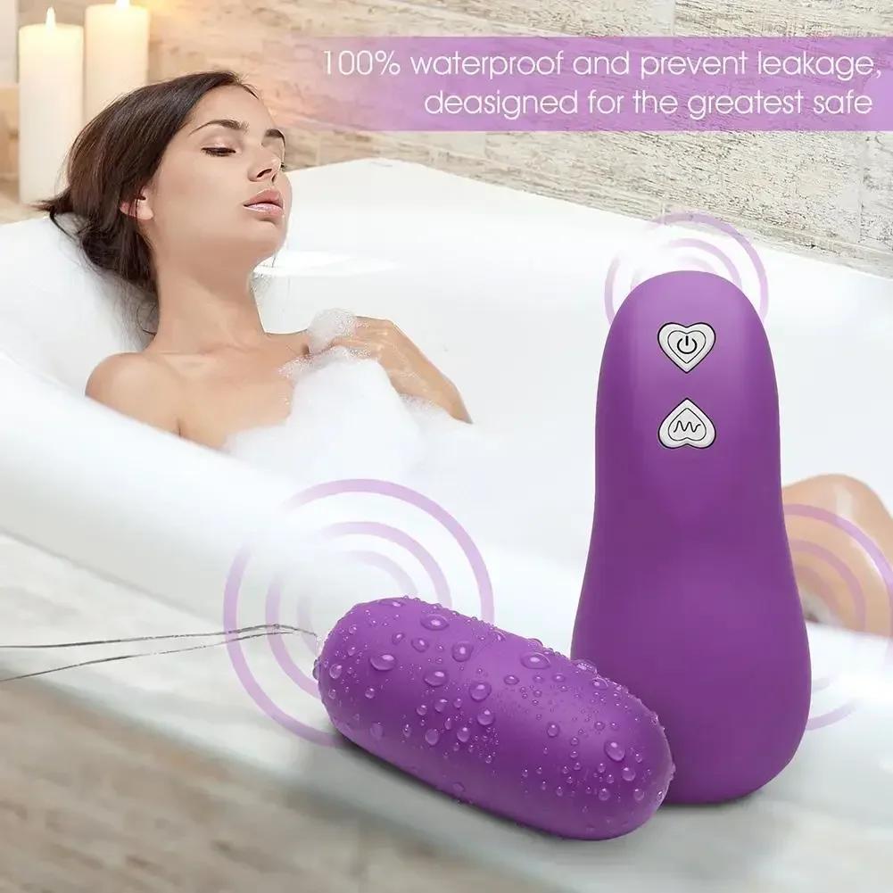 Kugel Vibrator Drahtlose Fernbedienung Vibrierende Eier G-Punkt Klitoris Stimulator Vaginal Massage Ball Leistungsstarke Frau Sex Spielzeug