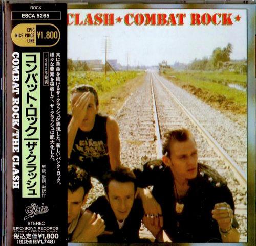 

CD CLASH - Combat Rock ESCA5265 Epic 1991 Япония Рок Б/У