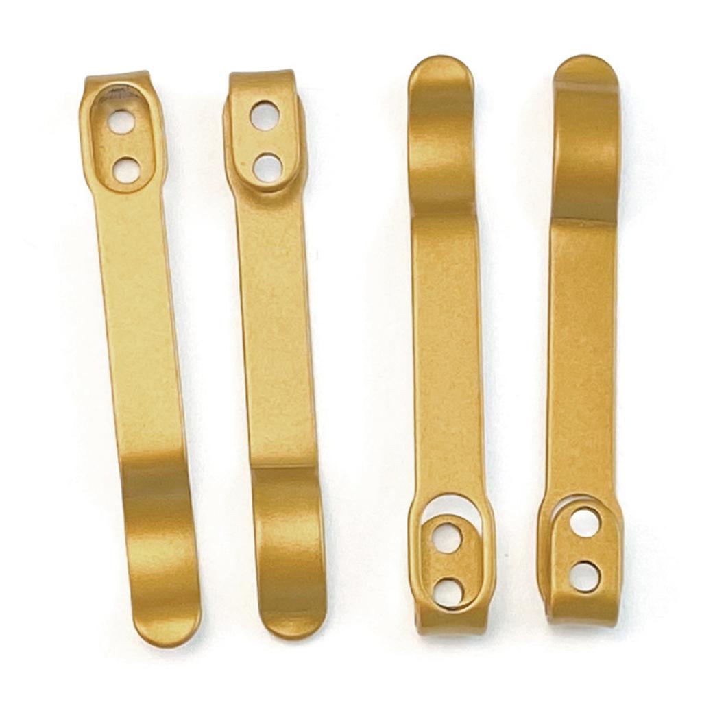 Nerezové skládací nože s těžkým zadním klipem Kapesní klip na nože Nástroje Kompaktní zadní klip Nosný doplněk