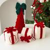 NUCHI Velvet Christmas Gift Bag Set: Tree Ornaments & Mall Window Decorations (3-Piece)