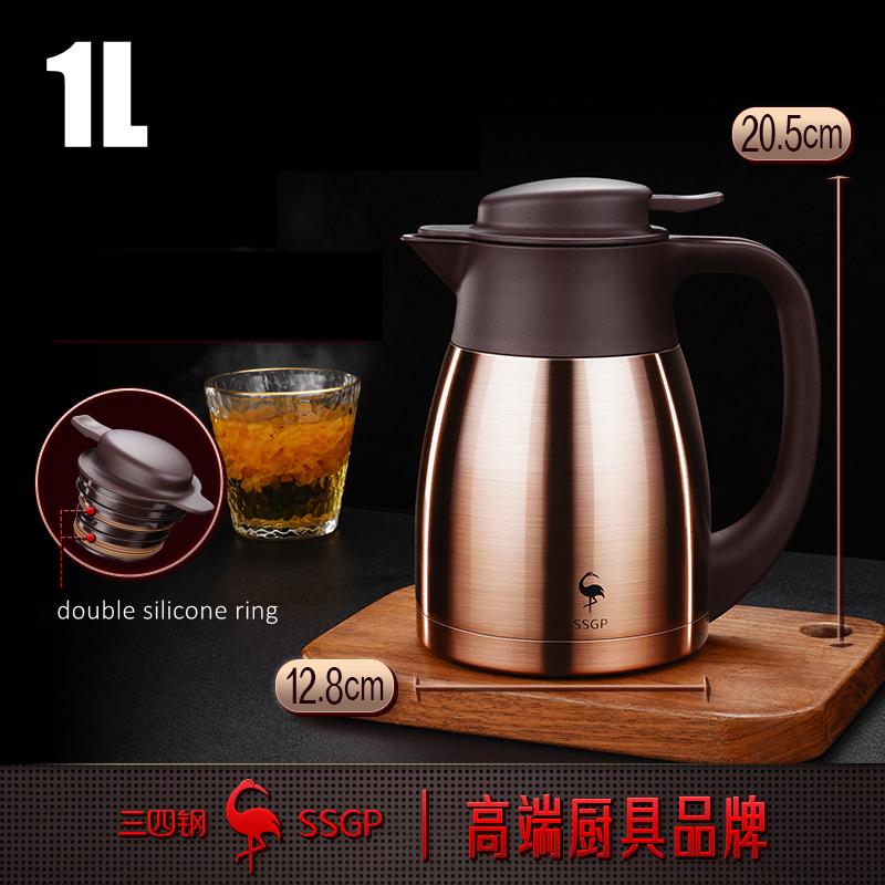 

Термос из нержавеющей стали 316L, сертифицированный LFGB, 99,9% антибактериальный, вакуумная фляга, теплоизоляция, сохранение тепла, бутылка для воды >1L