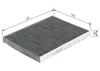 BOSCH Cabin Filter Plus for Imported Air Conditioning FIAT 1 987 432 377 (Deodorizing Type) Cars, Filter,