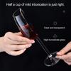 Half Wine Glass Stunning Red Wine Glasses with Unique Half-Cup Design Casual Gatherings Holiday Celebrations Glassware Elegant Aroma Enhancer