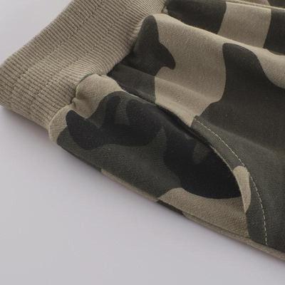 27kids 2024 Autumn Camouflage Sports Pants for Boys - One Piece
