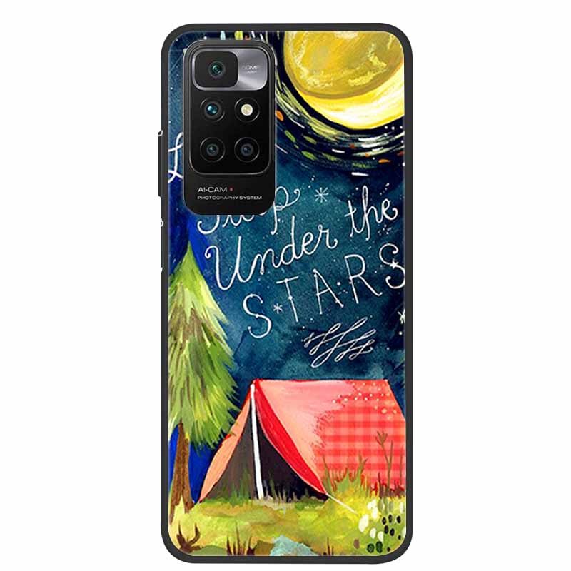 Für Xiaomi Redmi 10 Hülle Stoßfest Weiches Silikon TPU Rückabdeckung Für Xiaomi Redmi10 Handyhüllen Redmi 10 Prime 2022 Süße Cartoon