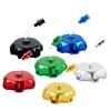 High Performance CNC Aluminum Gas Fuel Tank With Cap Cover Breather Vent Valve Inline Pipe For 49mm Dirt Pit Bike Petrol Tank Fuel Tank Caps3