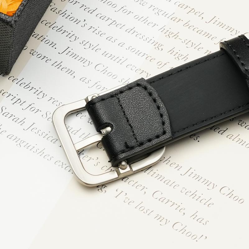 Women's Pin Buckle Genuine Leather Belt Simple and Versatile Fashion Women's Belt Jeans Trousers Belt