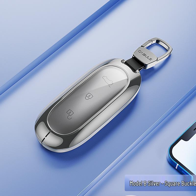 Ideal L7 L8 L9 Aluminum Key Case: High-End, Full Wrap Car Key Shell Cover