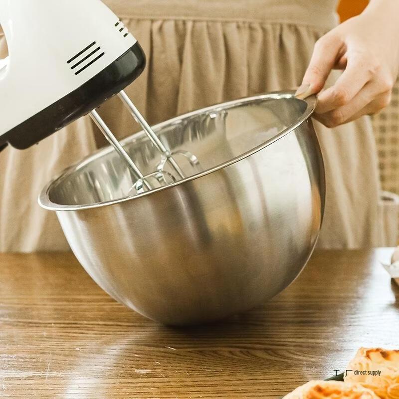 JINGRX Stainless Steel Deep Mixing Bowl