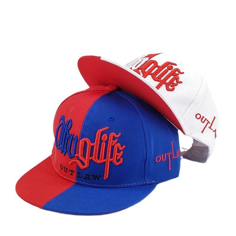 1 Pcs Fashion Fastball Cap Embroidery Hiphop Baseball Cap Snapback Hat Adult Outdoor Casual Sun Casual Bone Adjustable