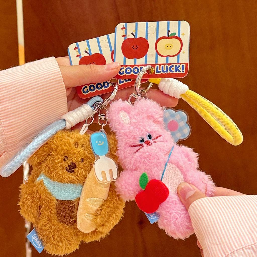 Ciondolo Bambola Animale Carina Portachiavi Zaino Ciondolo Versatile Ragazza Coppia Piccolo Regalo