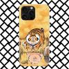 Cartoon Fat Tiger Phone Case for iPhone 17 Air 16 16E 15 14 Plus 13 Mini 12 11 Pro Max 7 8 + SE 2020 Soft Cover Fundas 17 Air 16