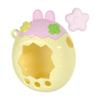 Handheld Game Console Shell Accessory for Paradise Virtual Pet Device, PC Cover with Ear Top Styling and Matching Button Piece Set