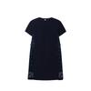 FILA Heritage Antibacterial Cooling Short Sleeve Dress Women dresses F11W638327F-DB