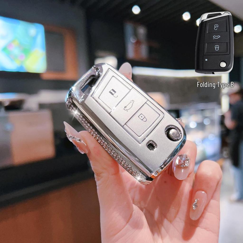 Volkswagen Key Cover for Passat, Sagitar, Lavida, Magotan, Tayron, T-Cross, Teramont, Bora Models.